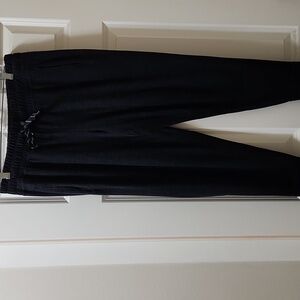 Women's FLX Wander Joggers Black Heather Travel Active Knit Pants Large Kohl's